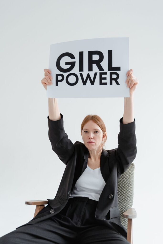 Confident woman representing women empowerment