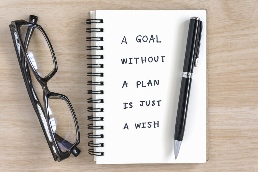 goal setting diary